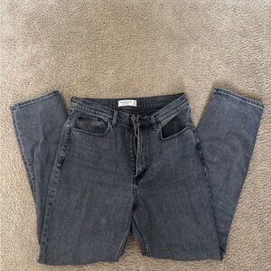 Abercrombie & Fitch High-Rise Gray Women's Jeans
